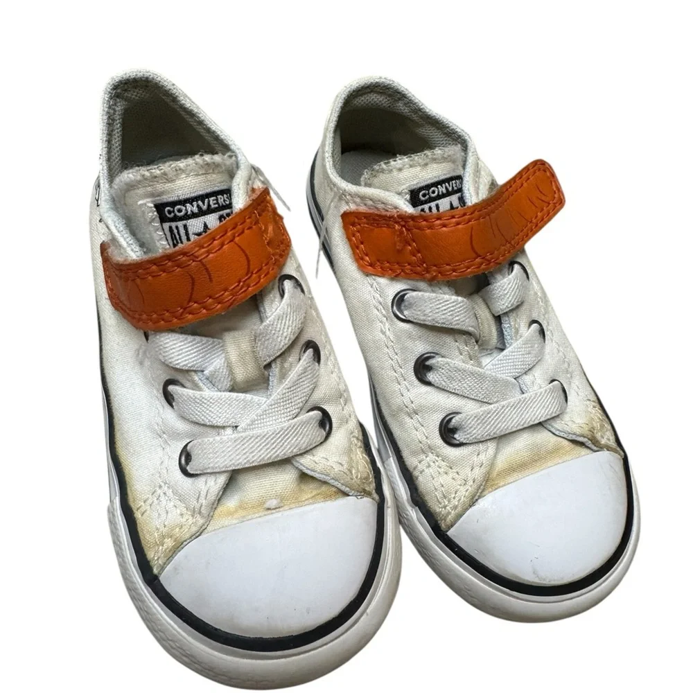 👟 Converse Toddler Velcro Shoes Bundle 👟 Size 7 (3 Pairs Incl Olaf from Frozen)